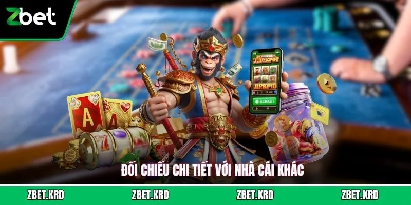 Đối chiếu sảnh xổ số chi tiết với nhà cái khác
