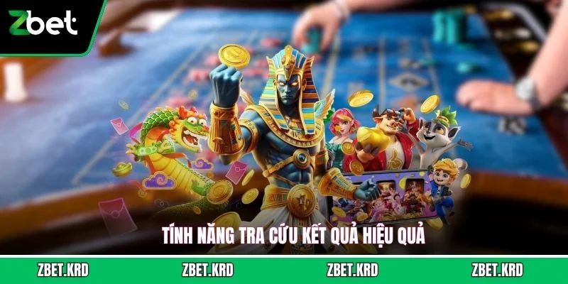 Tính năng tra cứu kết quả hiệu quả