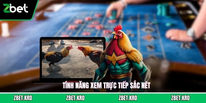 Tính năng xem trực tiếp sắc nét