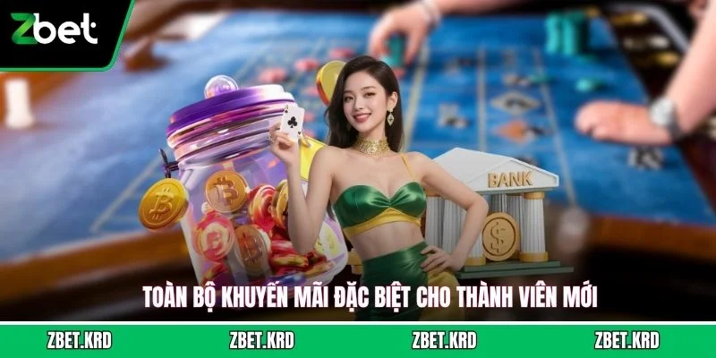 Toàn bộ khuyến mãi đặc biệt cho thành viên mới